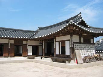 韓国の屋敷